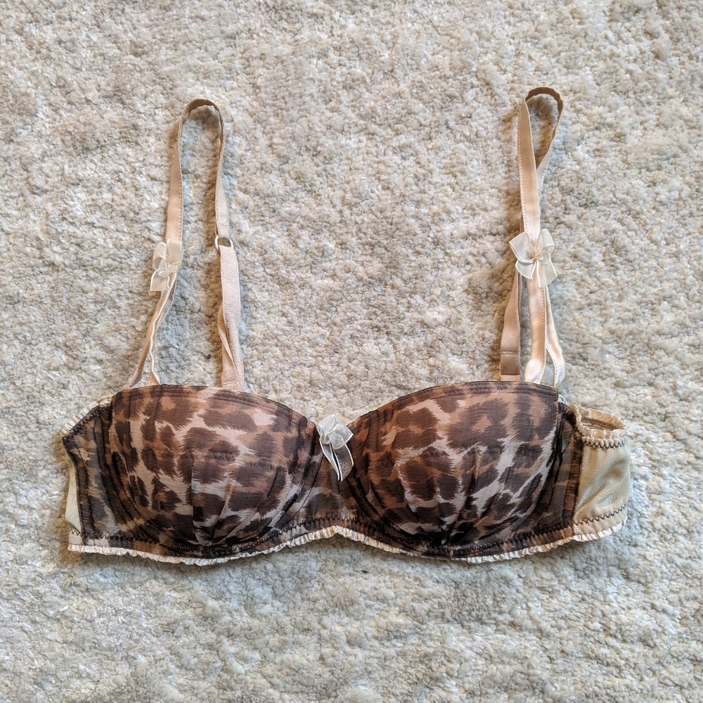 Mimi Holliday leopard print balconette